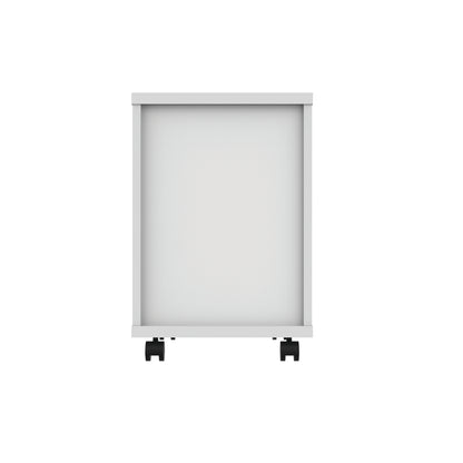 Astin 2 Drawer Mobile Under Desk Pedestal 400x500x590mm Arctic White KF77726