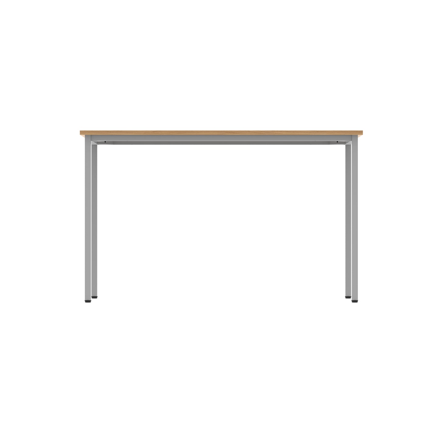 Astin Rectangular Multipurpose Table 1200x600x730mm Norwegian Beech/Silver KF77732