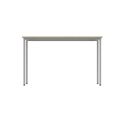 Astin Rectangular Multipurpose Table 1200x800x730mm Canadian Oak/Silver KF77738