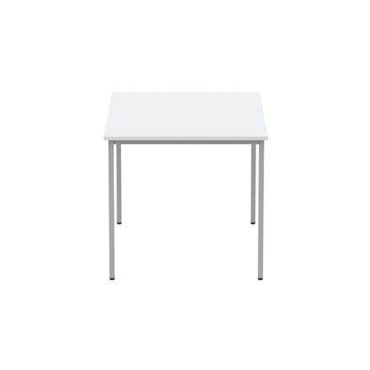 Astin Rectangular Multipurpose Table 1200x800x730mmArctic White/Silver KF77742