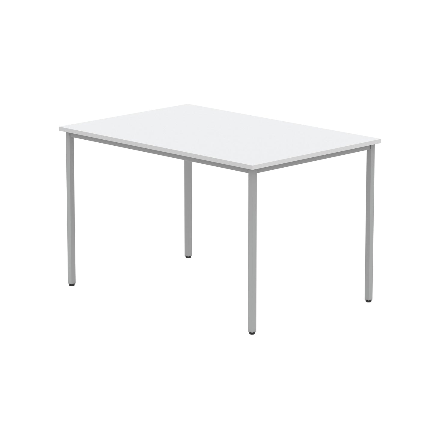 Astin Rectangular Multipurpose Table 1200x800x730mmArctic White/Silver KF77742