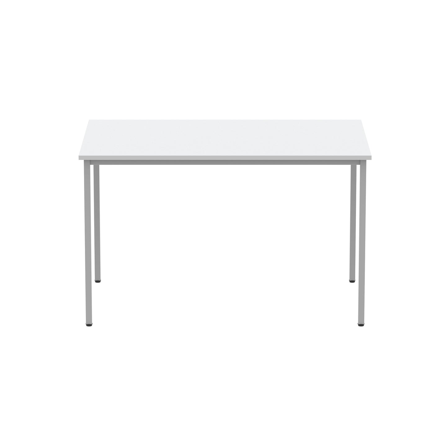 Astin Rectangular Multipurpose Table 1200x800x730mmArctic White/Silver KF77742