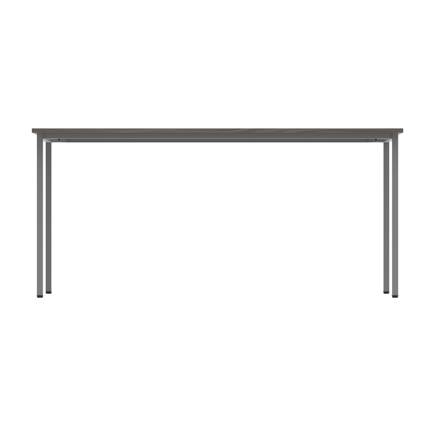 Astin Rectangular Multipurpose Table 1600x600x730mm Alaskan Grey Oak/Silver KF77745