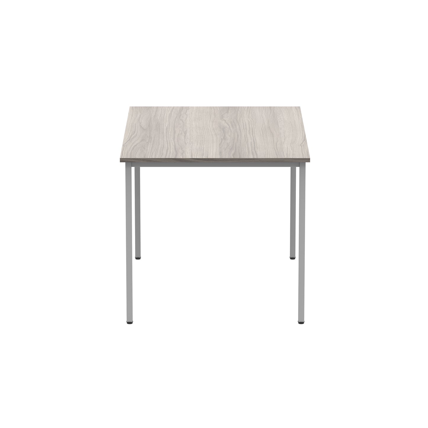 Astin Rectangular Multipurpose Table 1200x800x730mm Alaskan Grey Oak/Silver KF77746