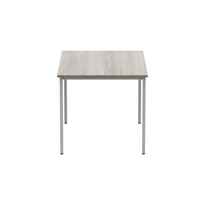 Astin Rectangular Multipurpose Table 1200x800x730mm Alaskan Grey Oak/Silver KF77746