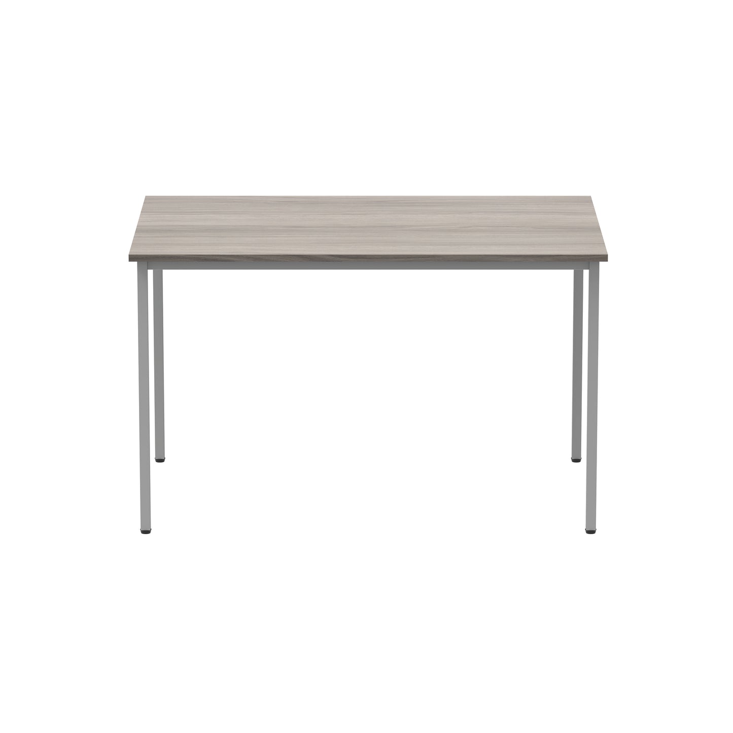 Astin Rectangular Multipurpose Table 1200x800x730mm Alaskan Grey Oak/Silver KF77746