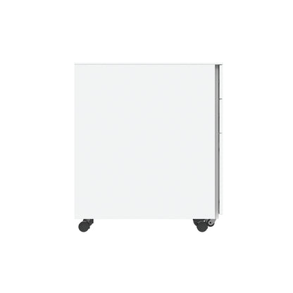 Astin 3 Drawer Mobile Under Desk Pedestal 480x580x610mm Arctic White KF77749