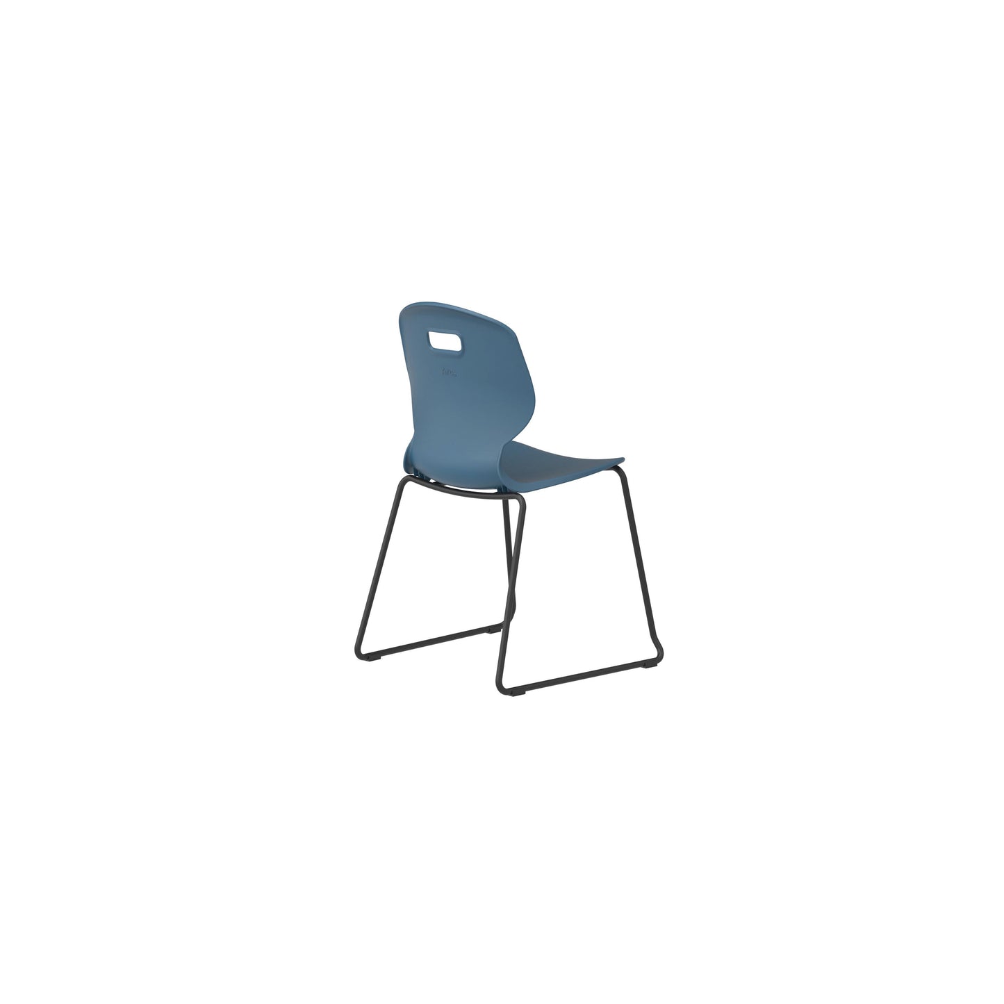 Titan Arc Skid Base Chair Size 5 Steel Blue KF77809