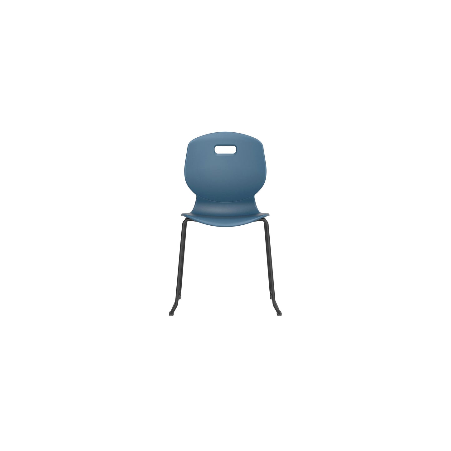 Titan Arc Skid Base Chair Size 5 Steel Blue KF77809