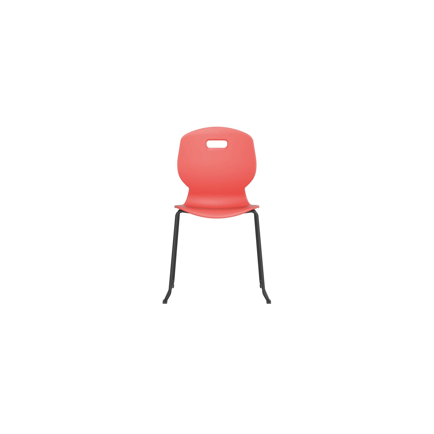 Titan Arc Skid Base Chair Size 6 Coral KF77811