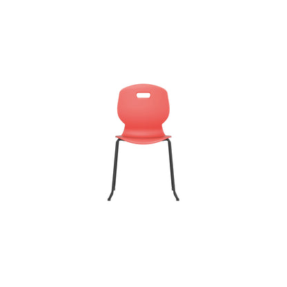Titan Arc Skid Base Chair Size 6 Coral KF77811