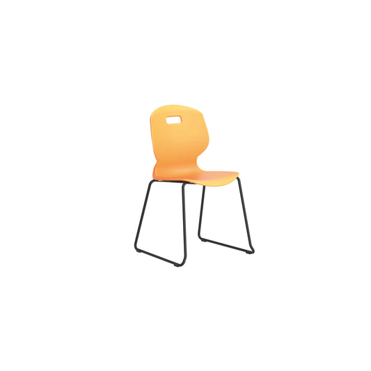 Titan Arc Skid Base Chair Size 6 Marigold KF77815