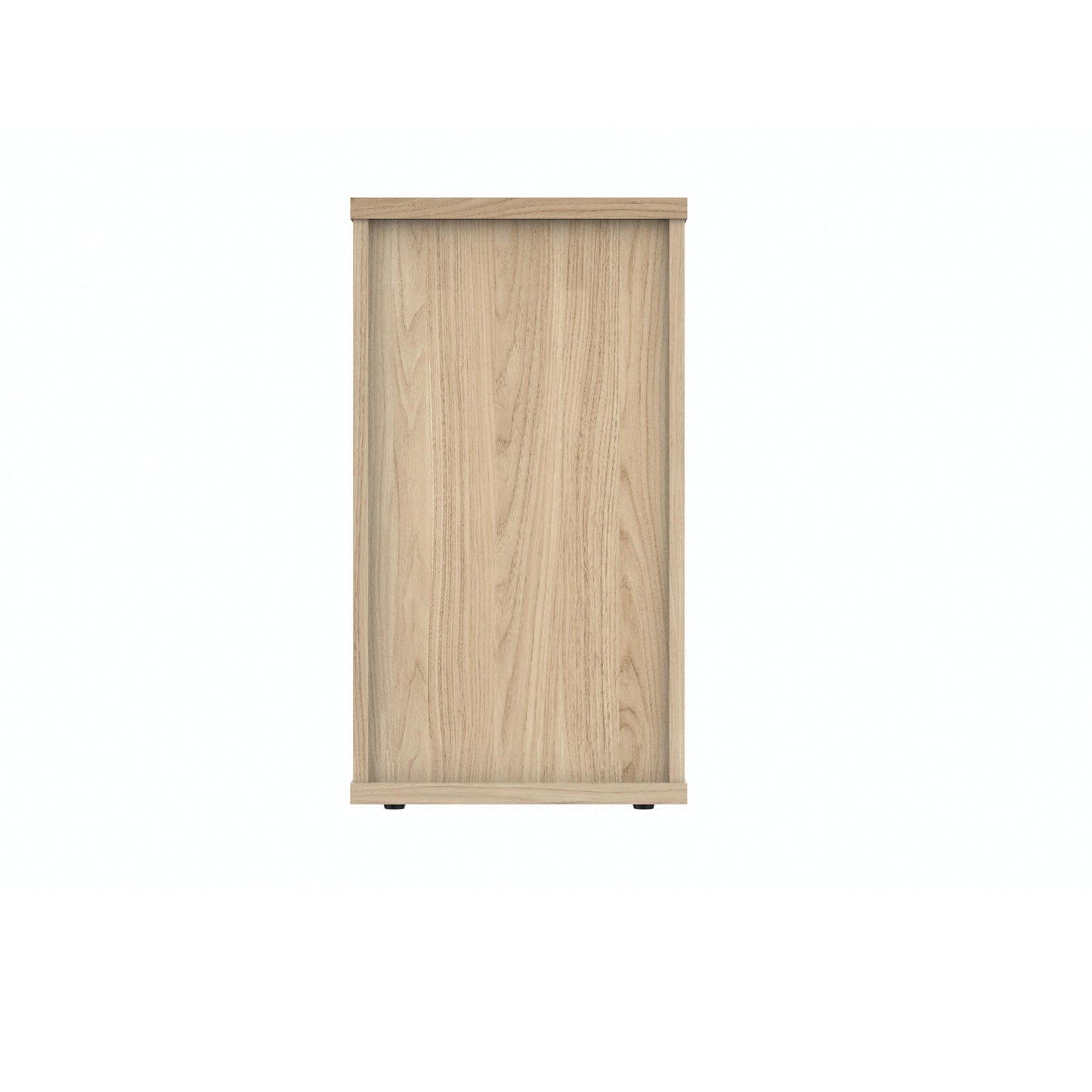 Polaris 3 Drawer Desk High Pedestal 404x600x730mm Canadian Oak KF77875