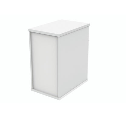 Polaris 3 Drawer Desk High Pedestal 404x600x730mm Arctic White KF77876