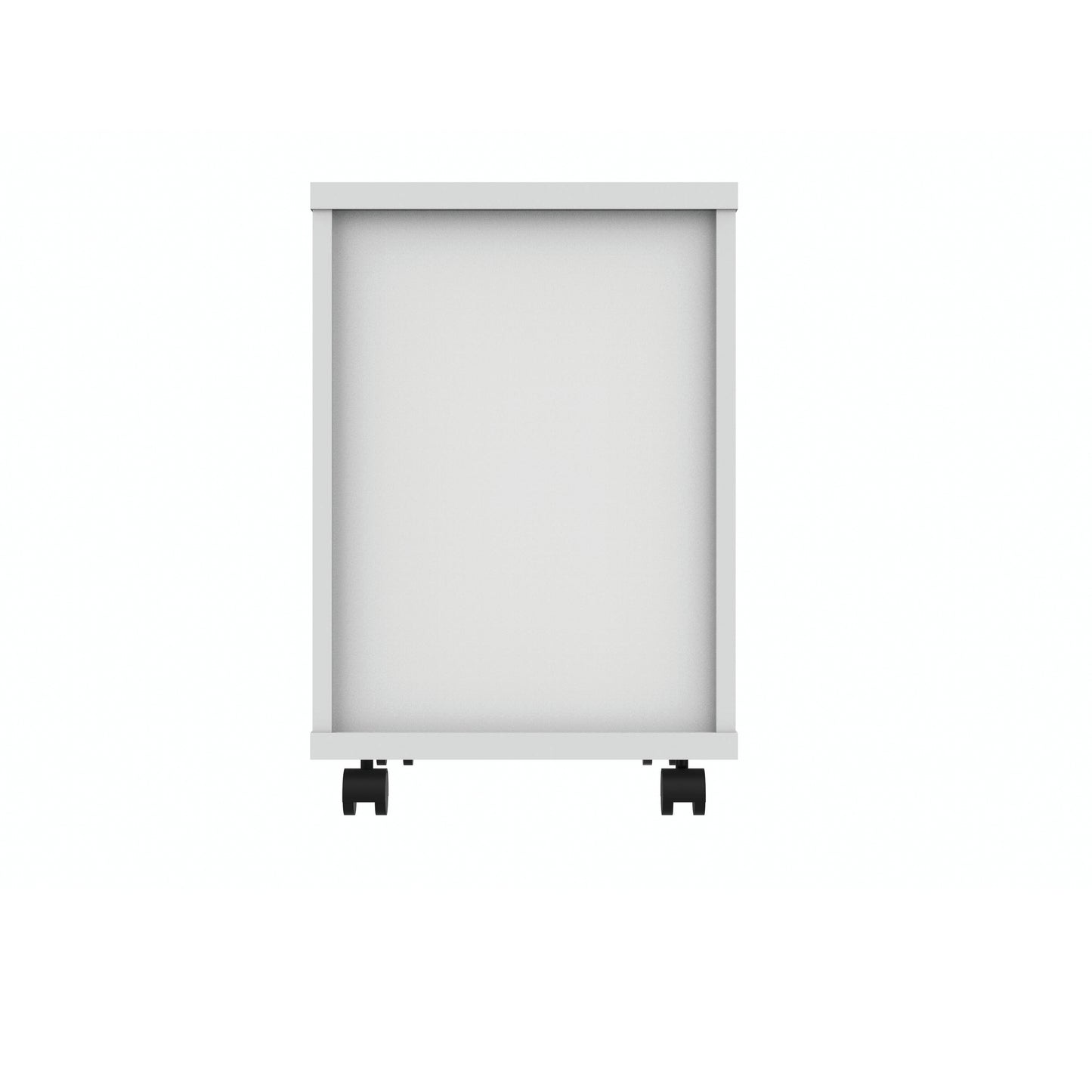Polaris 2 Drawer Mobile Under Desk Pedestal 404x500x595mm Arctic White KF77886