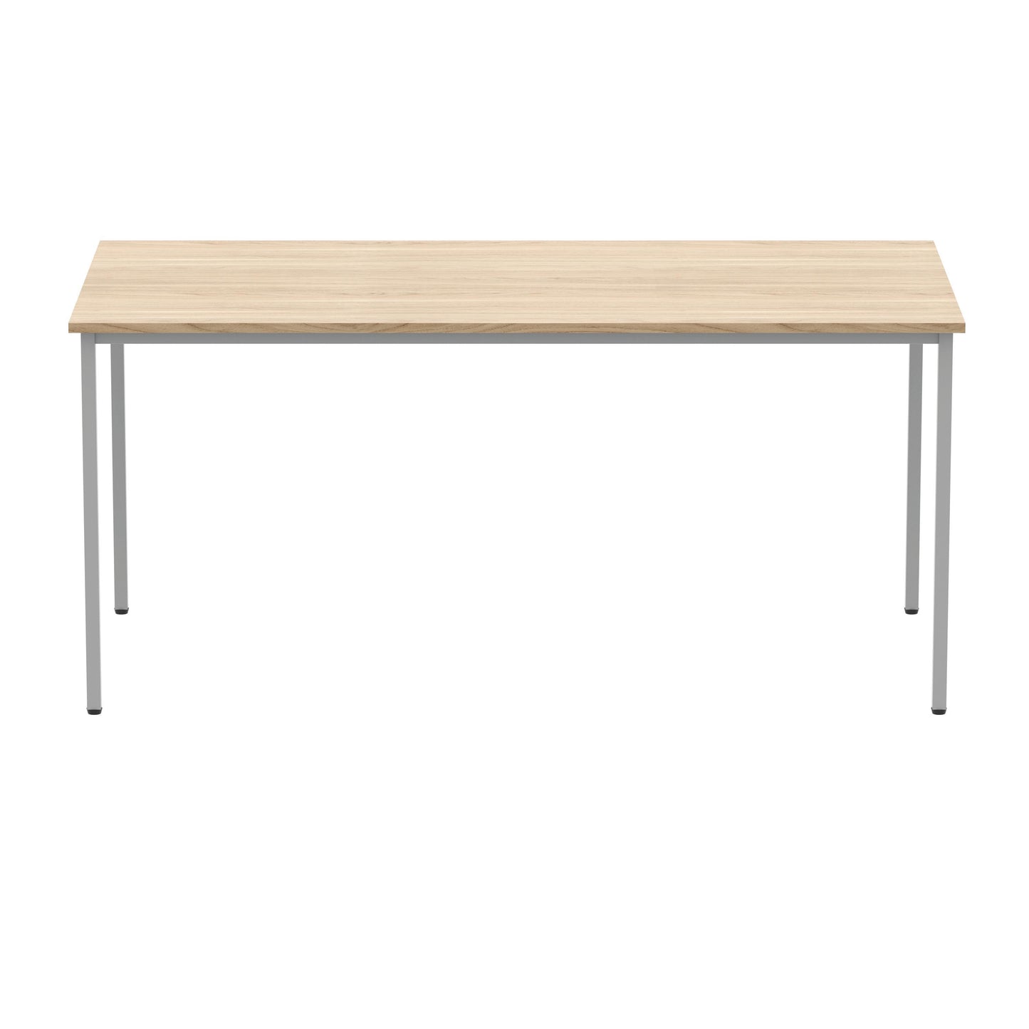 Polaris Rectangular Multipurpose Table 1600x800x730mm Canadian Oak/Silver KF77897