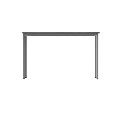 Polaris Rectangular Multipurpose Table 1200x600x730mm Alaskan Grey Oak/Silver KF77902