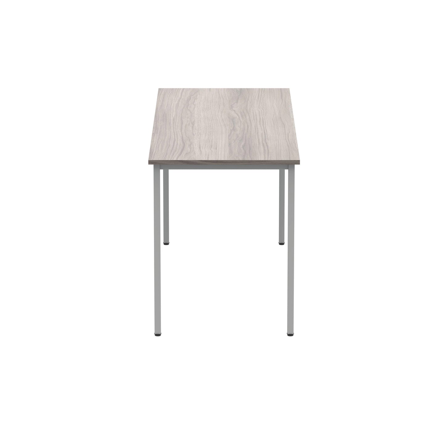 Polaris Rectangular Multipurpose Table 1600x600x730mm Alaskan Grey Oak/Silver KF77903