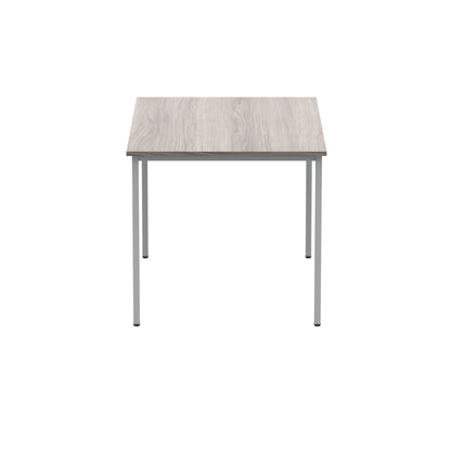 Polaris Rectangular Multipurpose Table 1200x800x730mm Alaskan Grey Oak/Silver KF77904