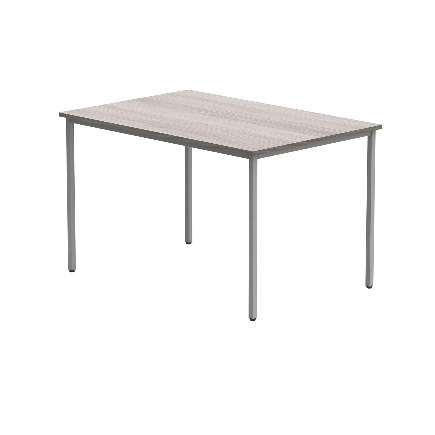 Polaris Rectangular Multipurpose Table 1200x800x730mm Alaskan Grey Oak/Silver KF77904