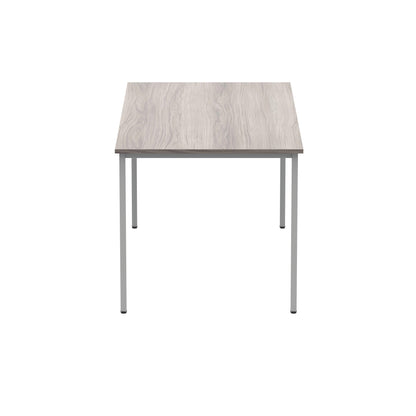 Polaris Rectangular Multipurpose Table 1600x800x730mm Alaskan Grey Oak/Silver KF77905