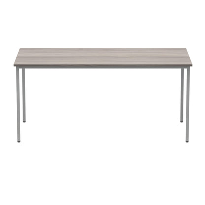 Polaris Rectangular Multipurpose Table 1600x800x730mm Alaskan Grey Oak/Silver KF77905