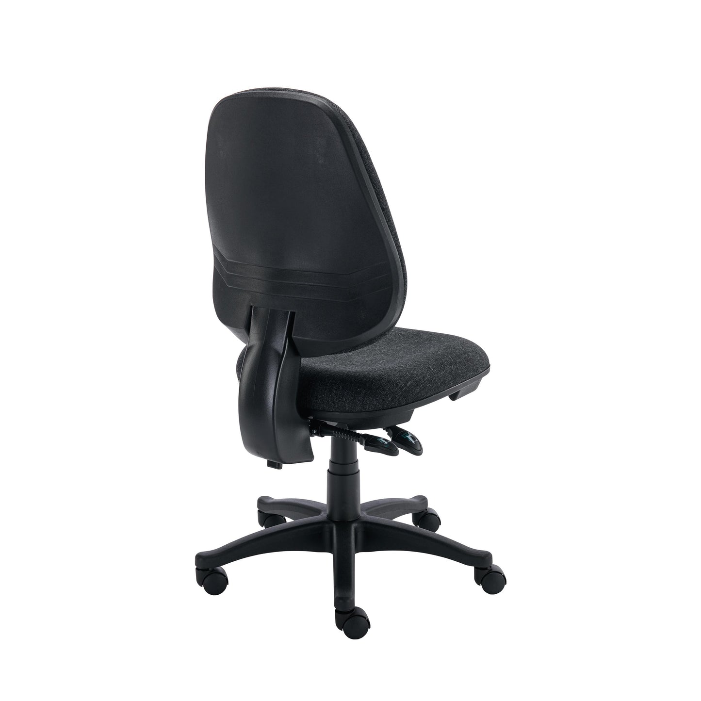 Polaris Nesta Operator Chair 2 Lever Upholstered 590x555x1090mm Charcoal KF77948