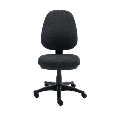 Polaris Nesta Operator Chair 2 Lever Upholstered 590x555x1090mm Charcoal KF77948