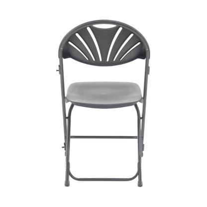 Titan Folding Chair 445x460x870mm Charcoal KF78657