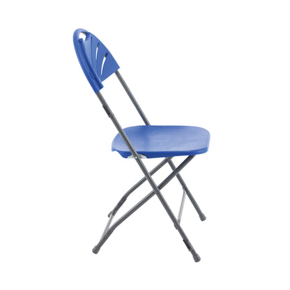 Titan Folding Chair 445x460x870mm Blue KF78658