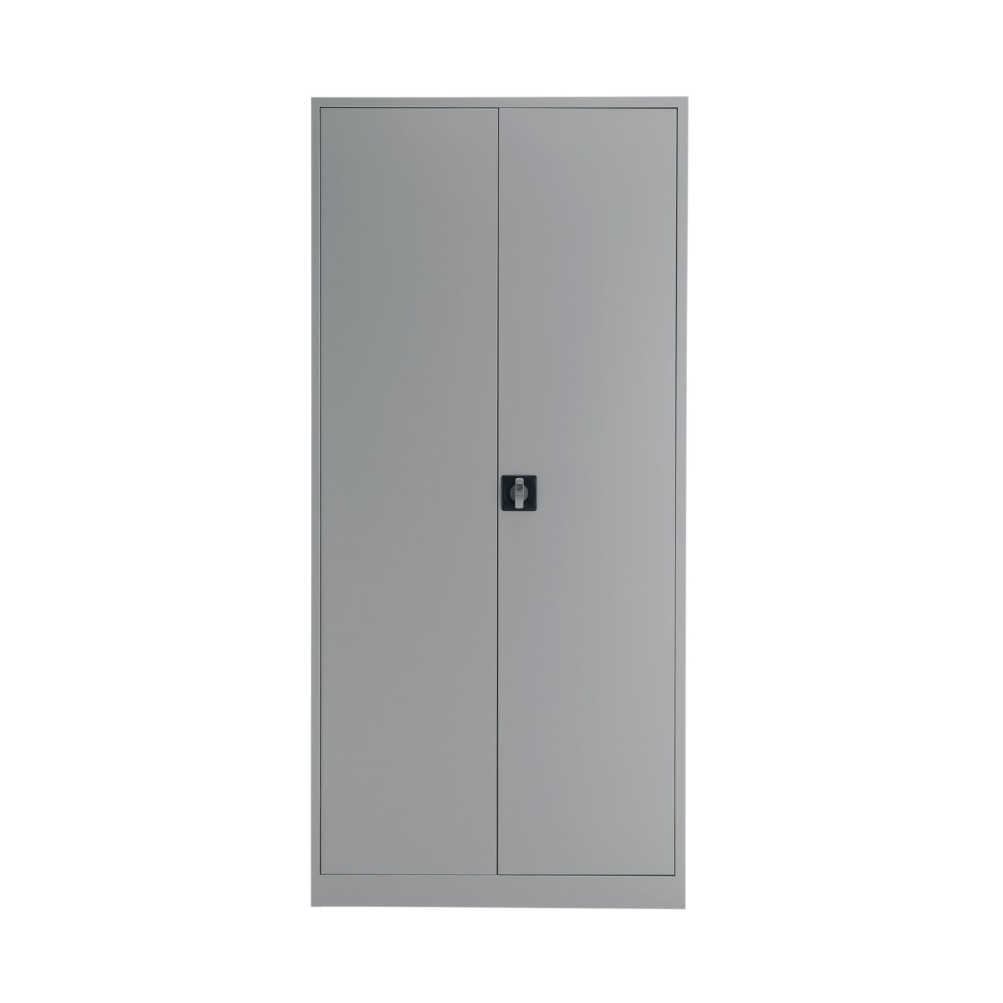 Talos Double Door Stationery Cupboard 920x420x1950mm Grey KF78756