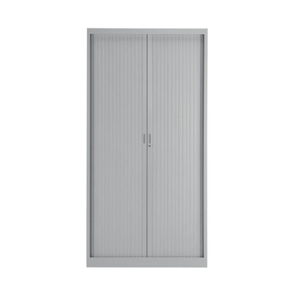 Talos Side Opening Tambour Unit 1000x450x1950mm Grey KF78760