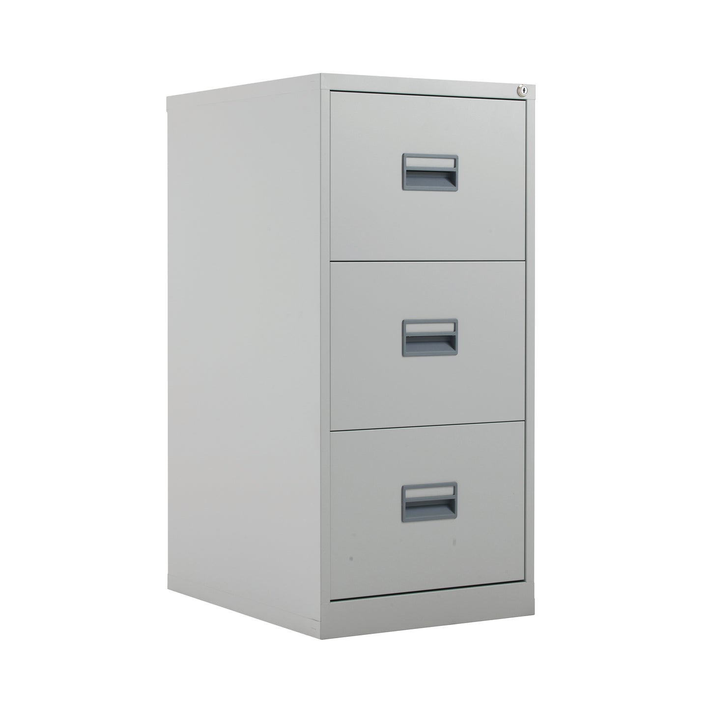 Talos 3 Drawer Filing Cabinet 465x620x1000mm Grey KF78768