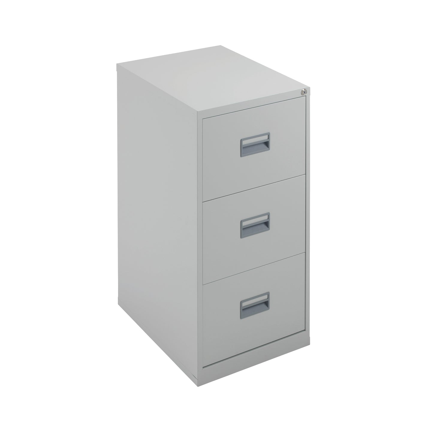 Talos 3 Drawer Filing Cabinet 465x620x1000mm Grey KF78768