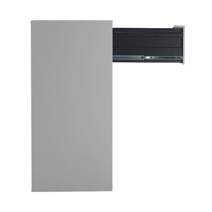 Talos 4 Drawer Filing Cabinet 465x620x1300mm Grey KF78772