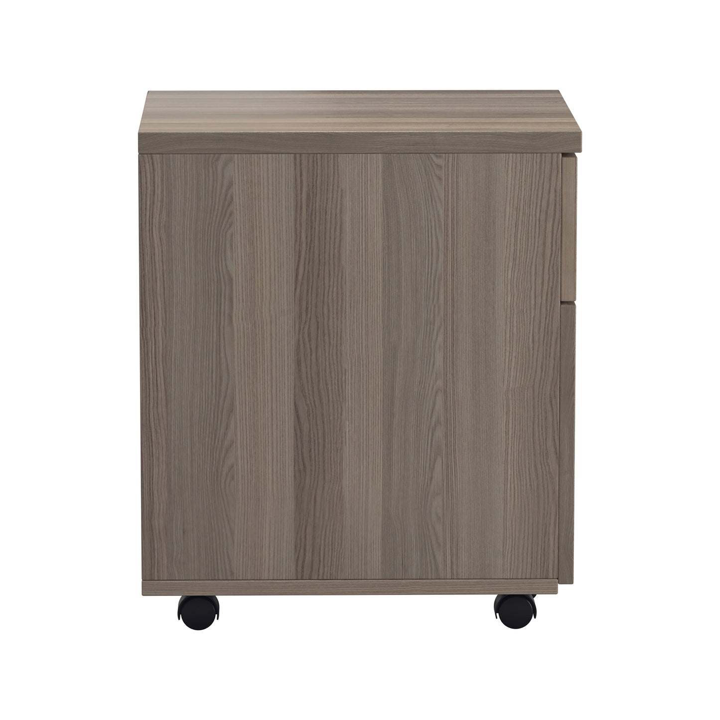 Jemini 2 Drawer Mobile Pedestal 404x500x595mm Grey Oak KF78943