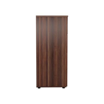 Jemini 4 Drawer Filing Cabinet 464x600x1365mm Walnut KF78954