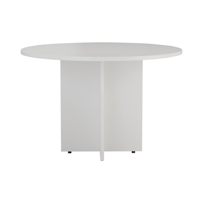 Jemini Round Meeting Table 1100x1100x730mm KF78958