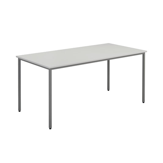 Jemini Rectangular Multipurpose Table 1600x800x730mm White KF79026