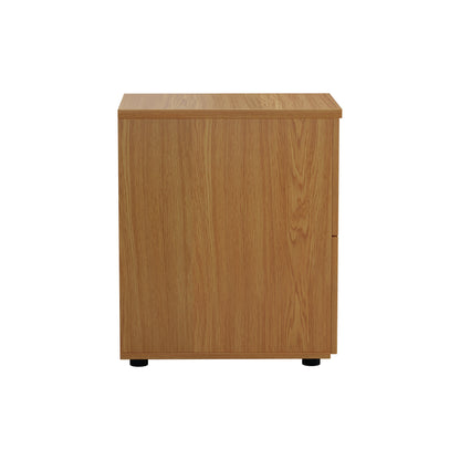 Jemini 2 Drawer Filing Cabinet 464x600x710mm Nova Oak KF79856