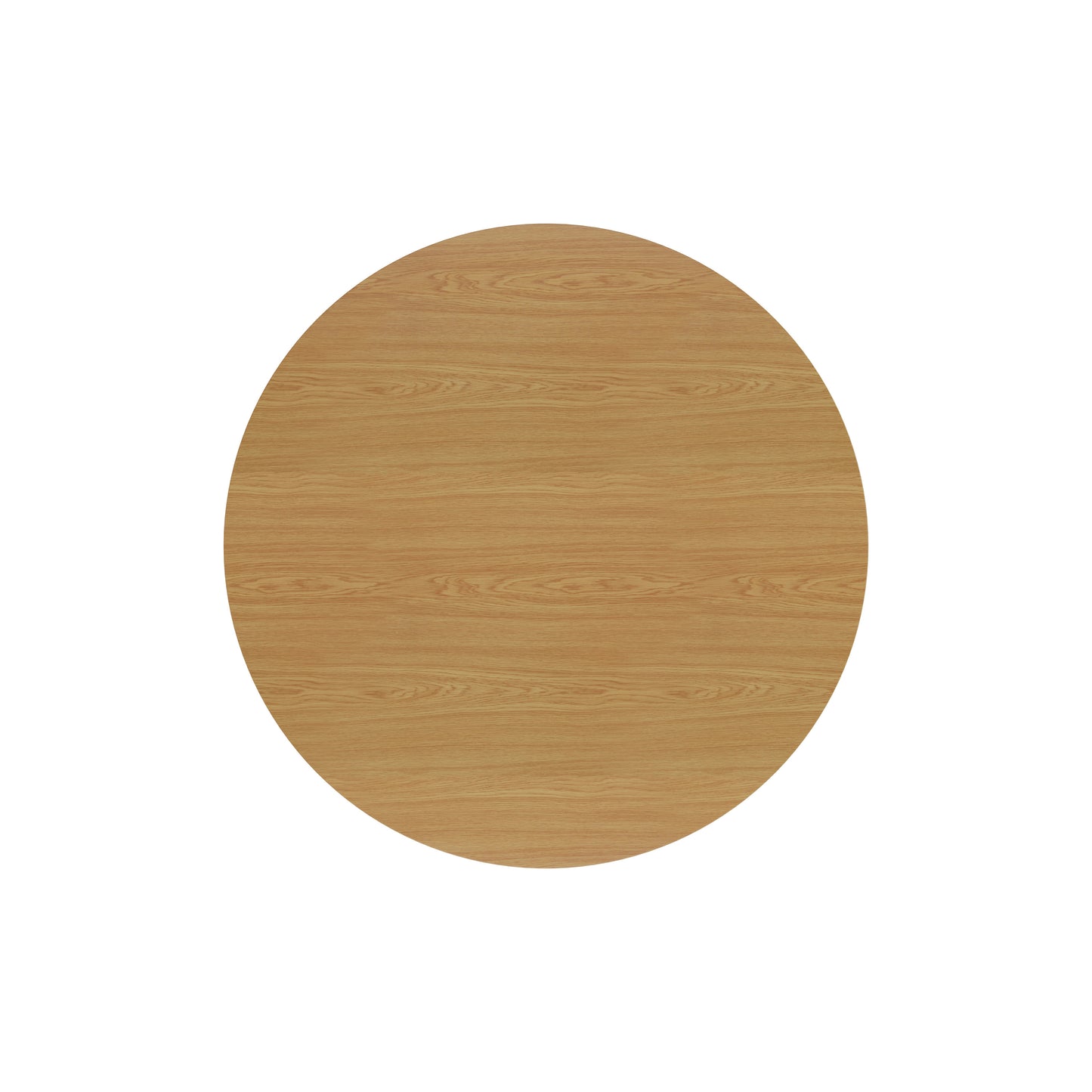 Jemini Round Meeting Table 1100x1100x730mm Nova Oak KF79884