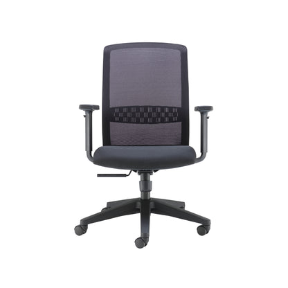 Arista Tekna High Back Executive Chair 670x630x945-1065mm Mesh Back Black KF79886