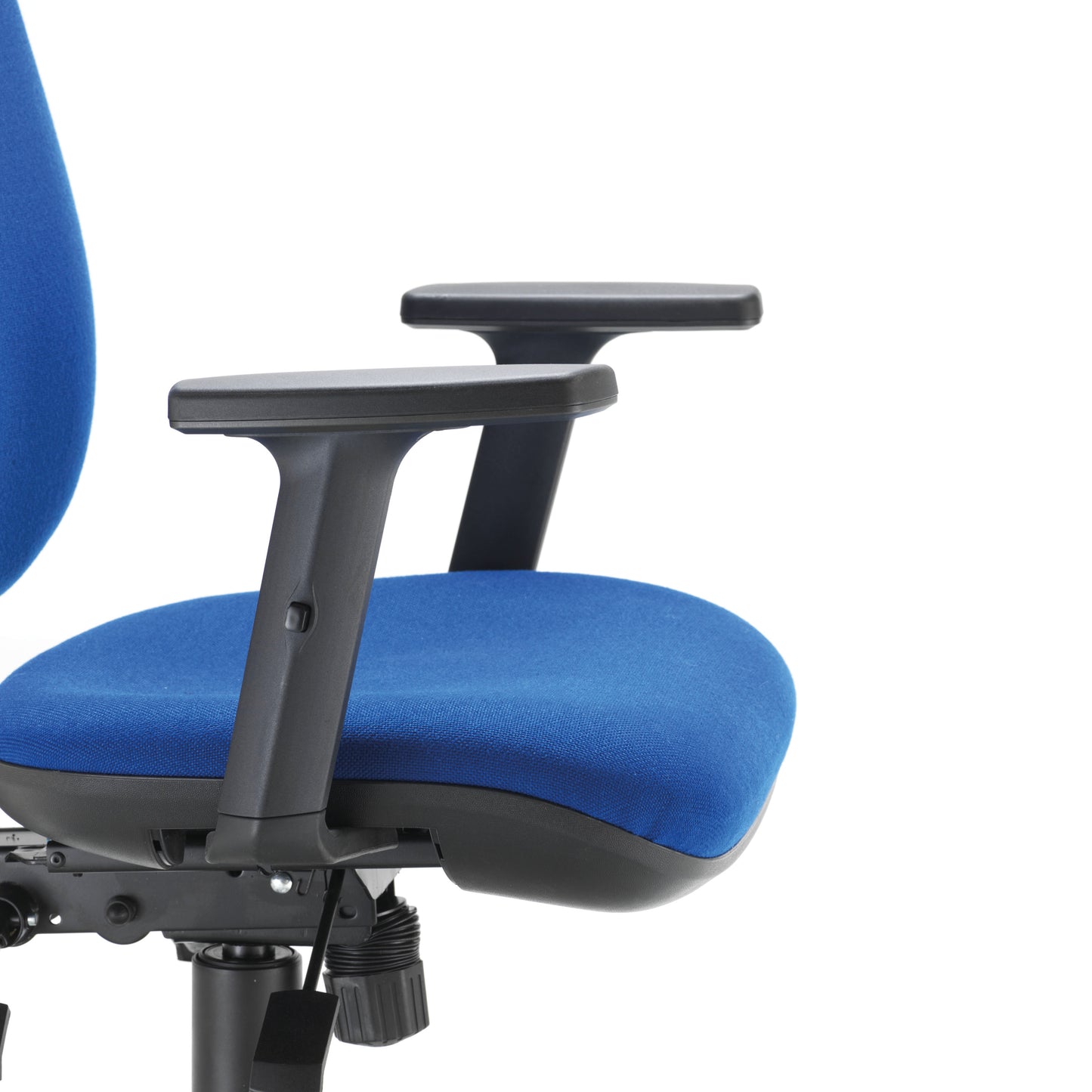 First Arista Aire High Back Ergonomic Operator Chair 675x580x1035-1230mm Blue KF80327