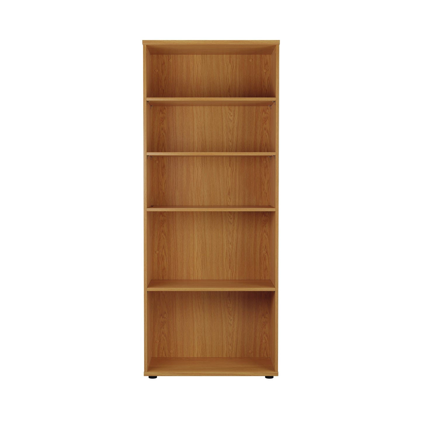 First 4 Shelf Wooden Bookcase 800x450x2000mm Nova Oak KF803751