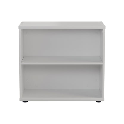 First 1 Shelf Wooden Bookcase 800x450x700mm White KF803799