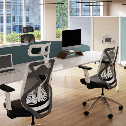 Jemini Stealth Operator Chair with Height Adjustable Arms Black KF80386