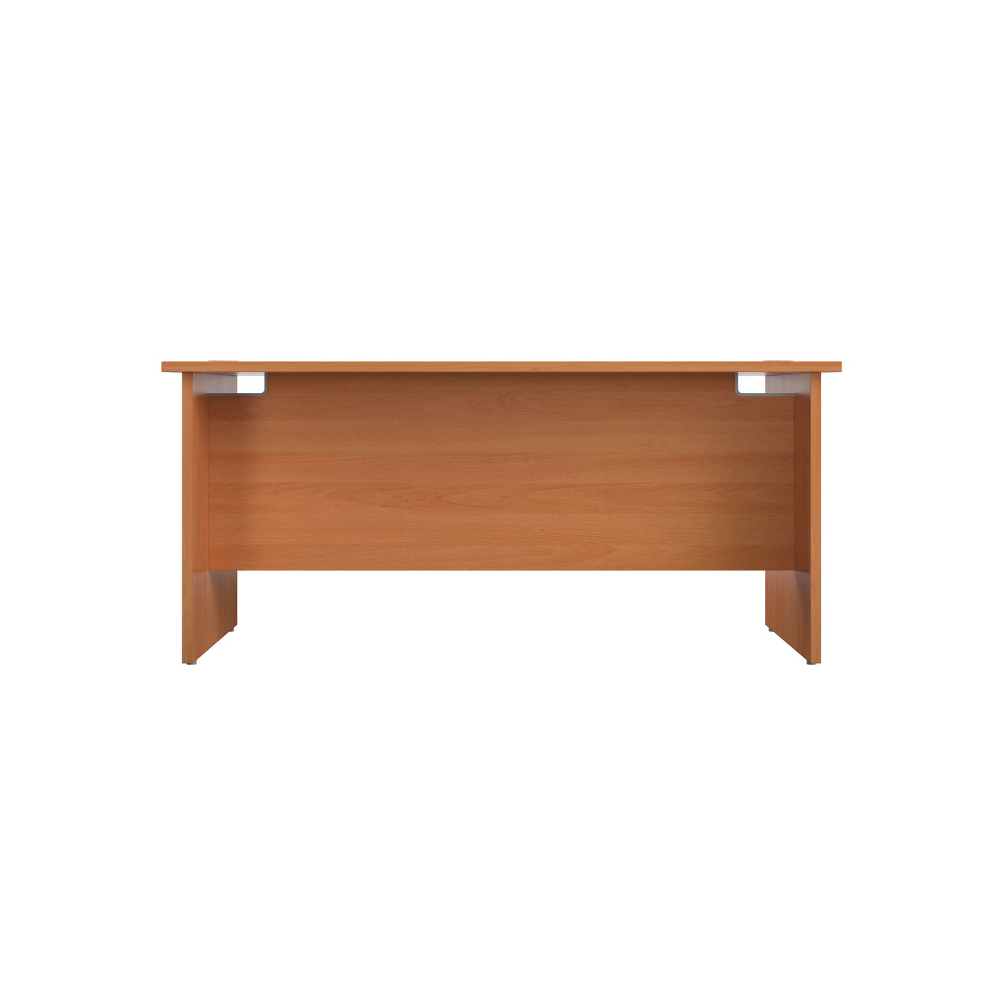 Jemini Rectangular Panel End Desk 1600x800x730mm Beech KF804468