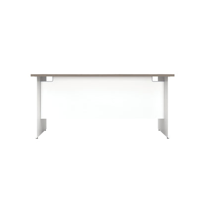 Jemini Rectangular Panel End Desk 1400x800x730mm Grey Oak KF804710