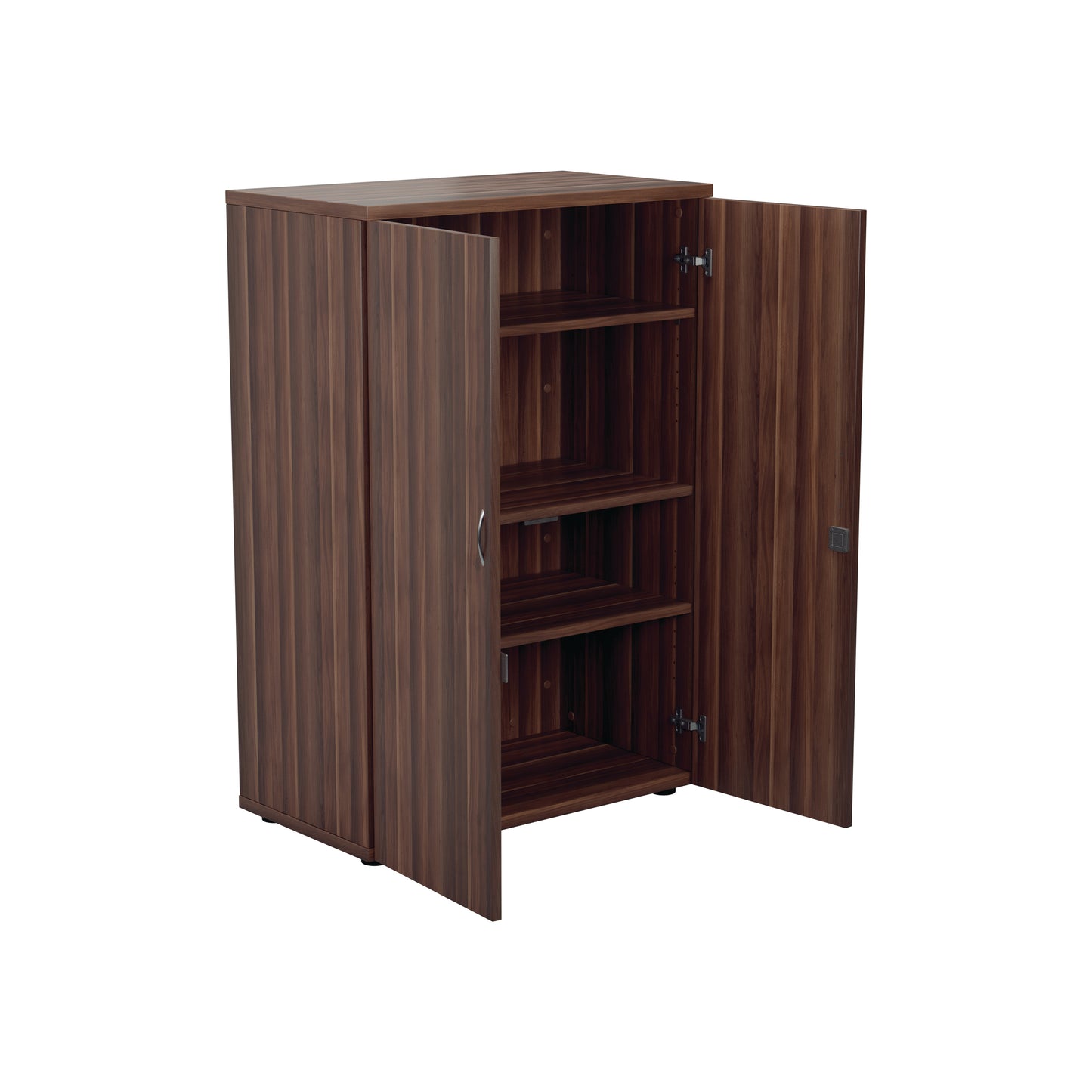 Jemini Wooden Cupboard 800x450x1200mm Dark Walnut KF810230