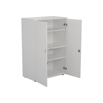 Jemini Wooden Cupboard 800x450x1200mm White KF810278